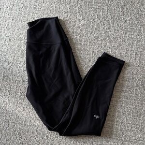 Alo airlift Black Leggings 25”